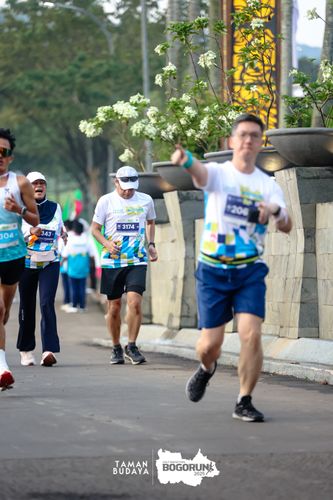 Race photo from Taman Budaya x BOGORUN 2025