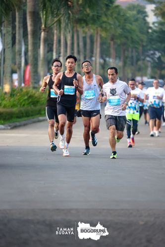Race photo from Taman Budaya x BOGORUN 2025