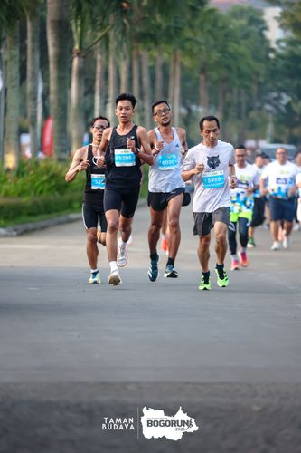Race photo from Taman Budaya x BOGORUN 2025