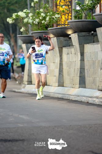 Race photo from Taman Budaya x BOGORUN 2025