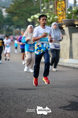 Race photo from Taman Budaya x BOGORUN 2025
