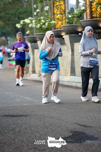 Race photo from Taman Budaya x BOGORUN 2025