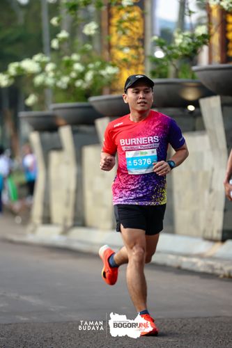 Race photo from Taman Budaya x BOGORUN 2025