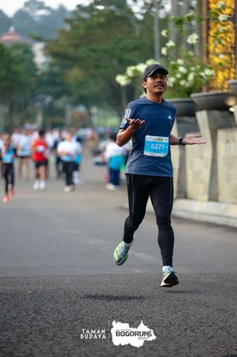 Race photo from Taman Budaya x BOGORUN 2025