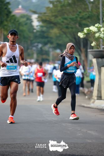 Race photo from Taman Budaya x BOGORUN 2025