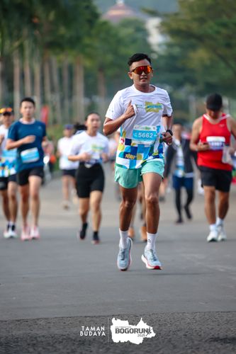 Race photo from Taman Budaya x BOGORUN 2025