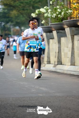 Race photo from Taman Budaya x BOGORUN 2025
