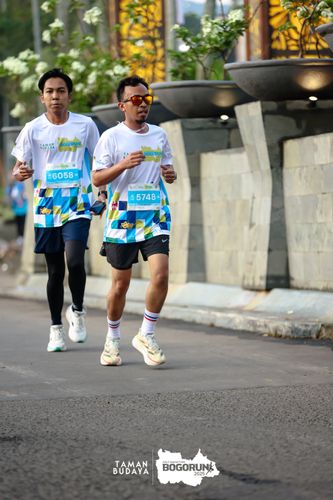 Race photo from Taman Budaya x BOGORUN 2025