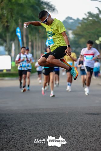 Race photo from Taman Budaya x BOGORUN 2025
