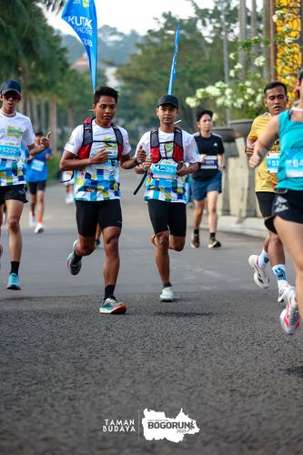 Race photo from Taman Budaya x BOGORUN 2025