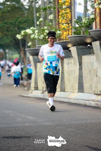 Race photo from Taman Budaya x BOGORUN 2025