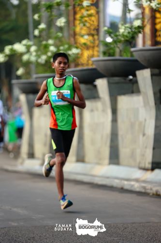Race photo from Taman Budaya x BOGORUN 2025