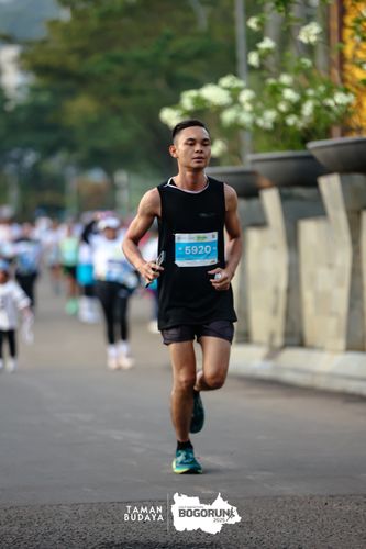 Race photo from Taman Budaya x BOGORUN 2025