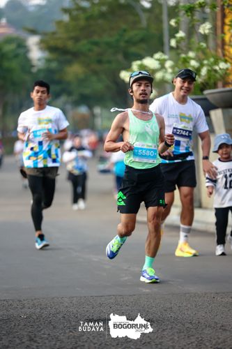 Race photo from Taman Budaya x BOGORUN 2025