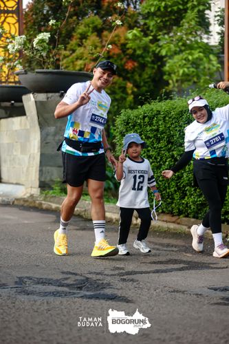 Race photo from Taman Budaya x BOGORUN 2025