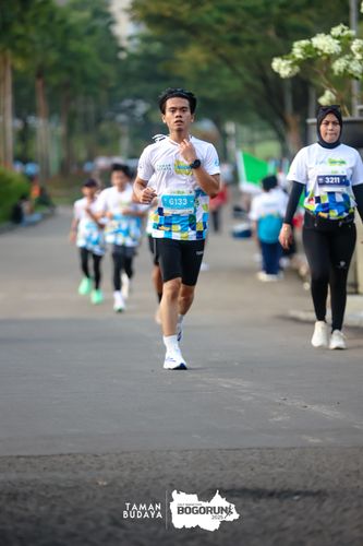 Race photo from Taman Budaya x BOGORUN 2025