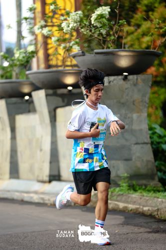 Race photo from Taman Budaya x BOGORUN 2025