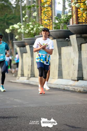 Race photo from Taman Budaya x BOGORUN 2025