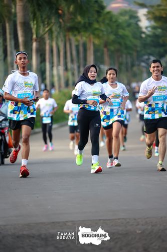 Race photo from Taman Budaya x BOGORUN 2025