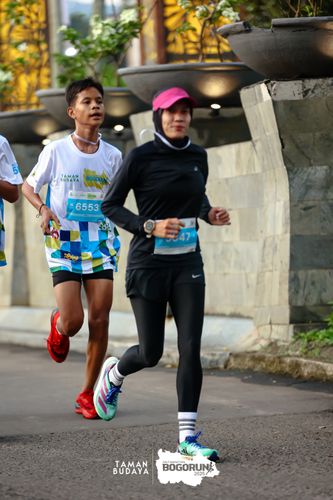Race photo from Taman Budaya x BOGORUN 2025