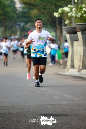 Race photo from Taman Budaya x BOGORUN 2025