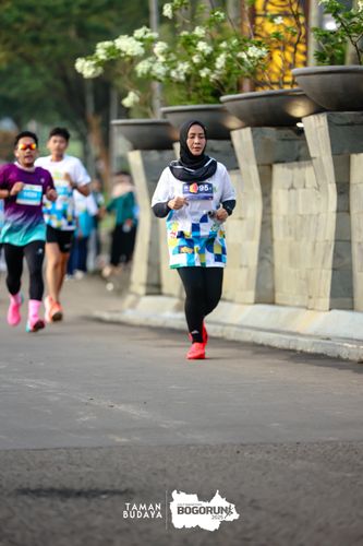 Race photo from Taman Budaya x BOGORUN 2025