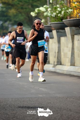 Race photo from Taman Budaya x BOGORUN 2025