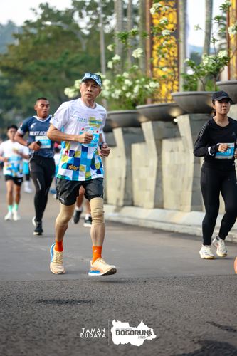 Race photo from Taman Budaya x BOGORUN 2025