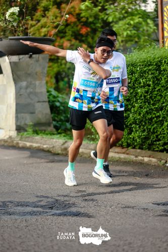 Race photo from Taman Budaya x BOGORUN 2025