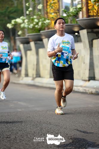 Race photo from Taman Budaya x BOGORUN 2025