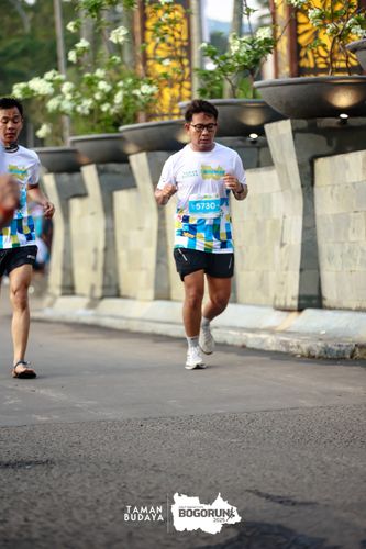 Race photo from Taman Budaya x BOGORUN 2025