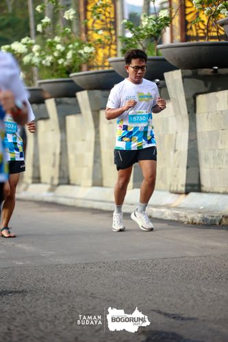 Race photo from Taman Budaya x BOGORUN 2025