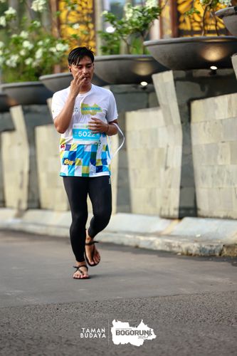 Race photo from Taman Budaya x BOGORUN 2025