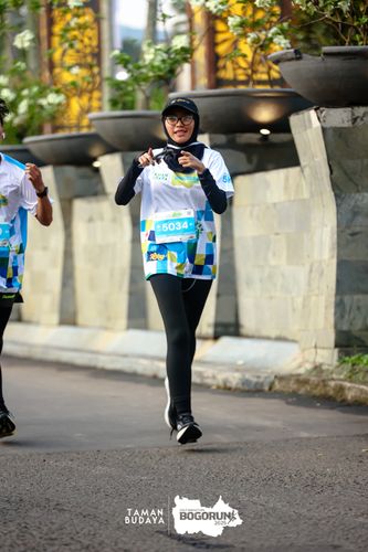 Race photo from Taman Budaya x BOGORUN 2025