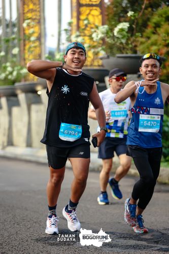 Race photo from Taman Budaya x BOGORUN 2025