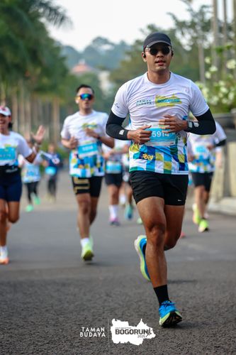 Race photo from Taman Budaya x BOGORUN 2025