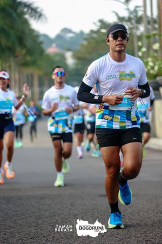 Race photo from Taman Budaya x BOGORUN 2025