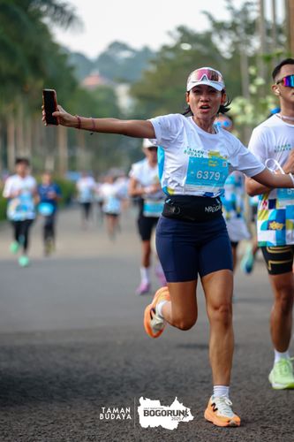 Race photo from Taman Budaya x BOGORUN 2025