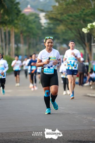 Race photo from Taman Budaya x BOGORUN 2025