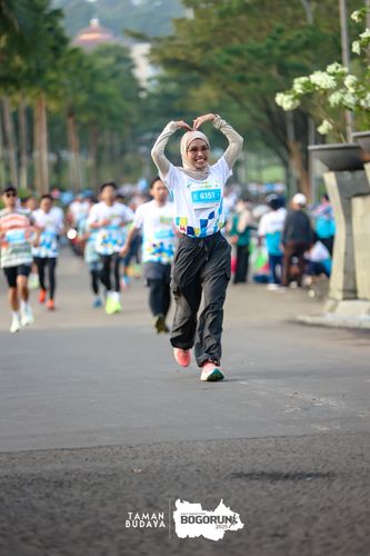 Race photo from Taman Budaya x BOGORUN 2025