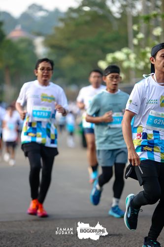 Race photo from Taman Budaya x BOGORUN 2025