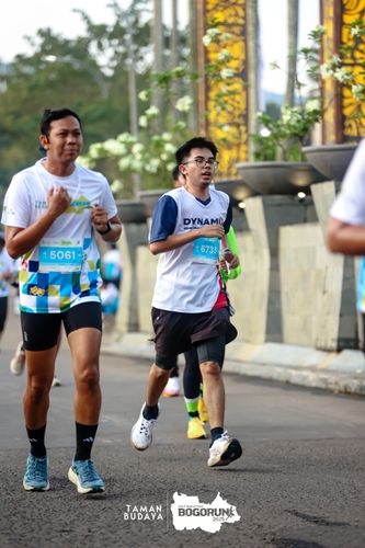 Race photo from Taman Budaya x BOGORUN 2025