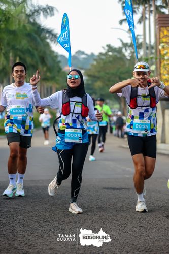 Race photo from Taman Budaya x BOGORUN 2025