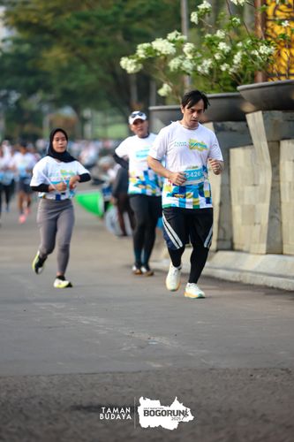 Race photo from Taman Budaya x BOGORUN 2025
