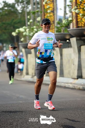 Race photo from Taman Budaya x BOGORUN 2025