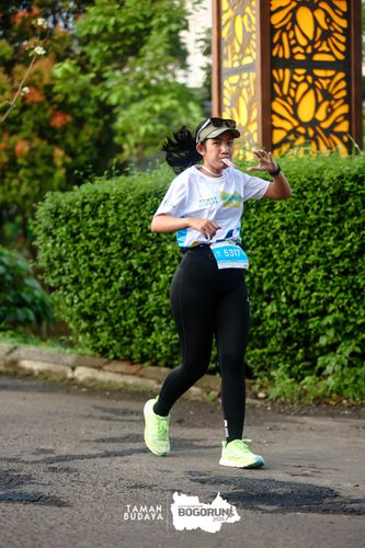 Race photo from Taman Budaya x BOGORUN 2025