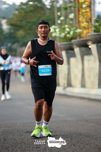 Race photo from Taman Budaya x BOGORUN 2025