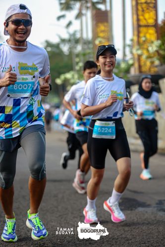 Race photo from Taman Budaya x BOGORUN 2025