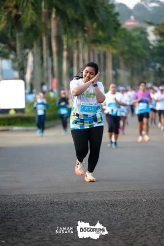 Race photo from Taman Budaya x BOGORUN 2025