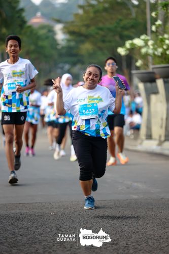 Race photo from Taman Budaya x BOGORUN 2025